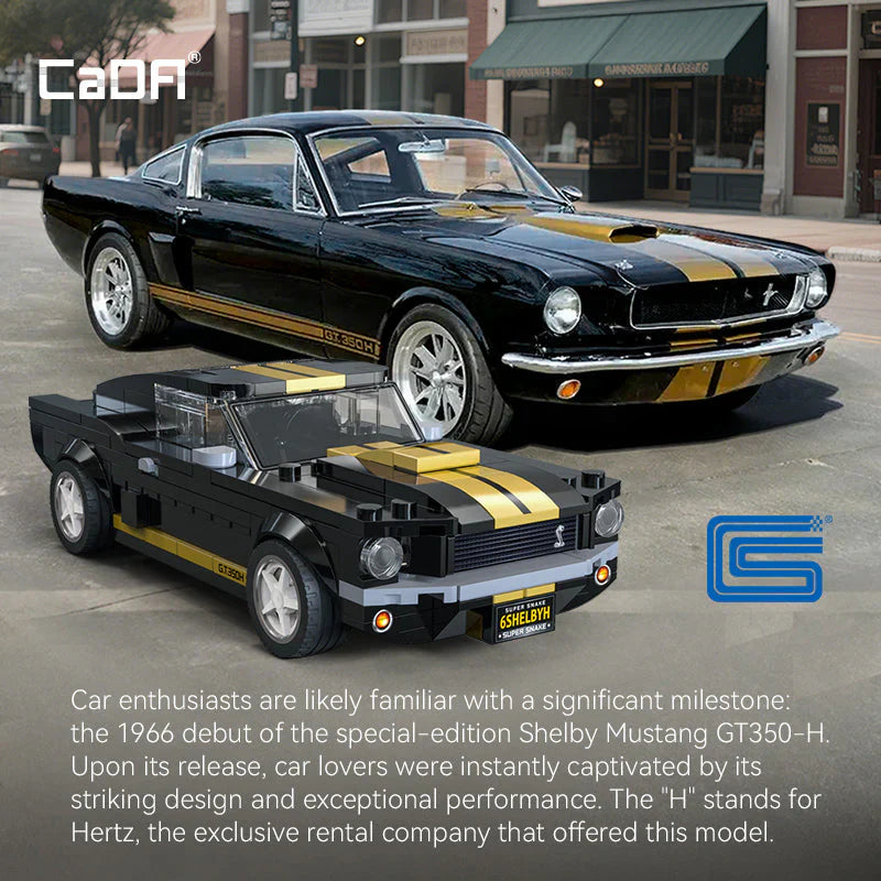 CaDA Ford Shelby Mustang GT 350H 1:24 285 Pieces Brick Model Kit C55034W