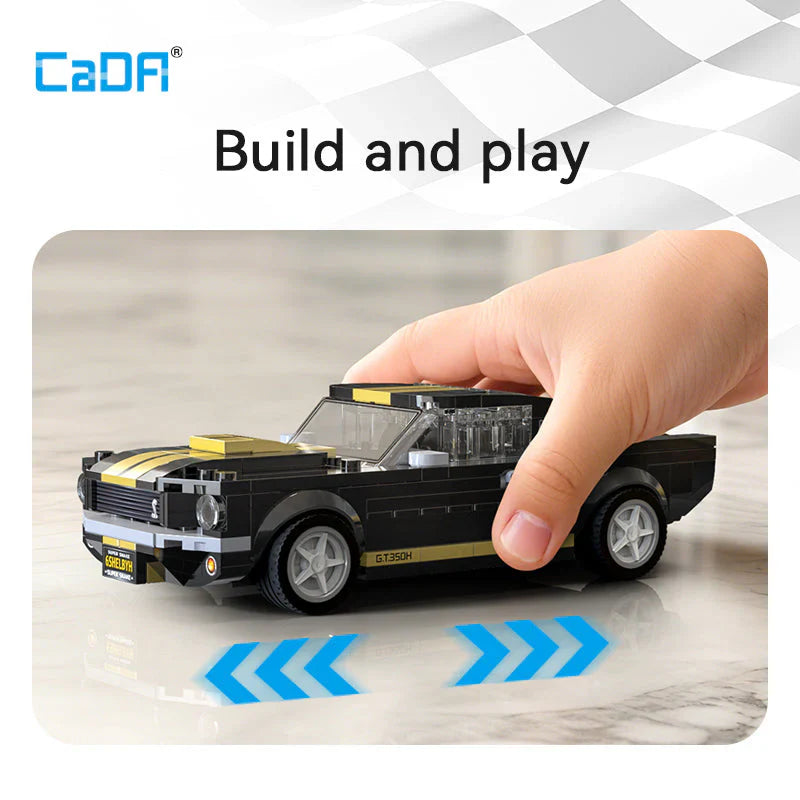 CaDA Fiat Abarth 131 1:24 254 Pieces Brick Model Kit C55035W