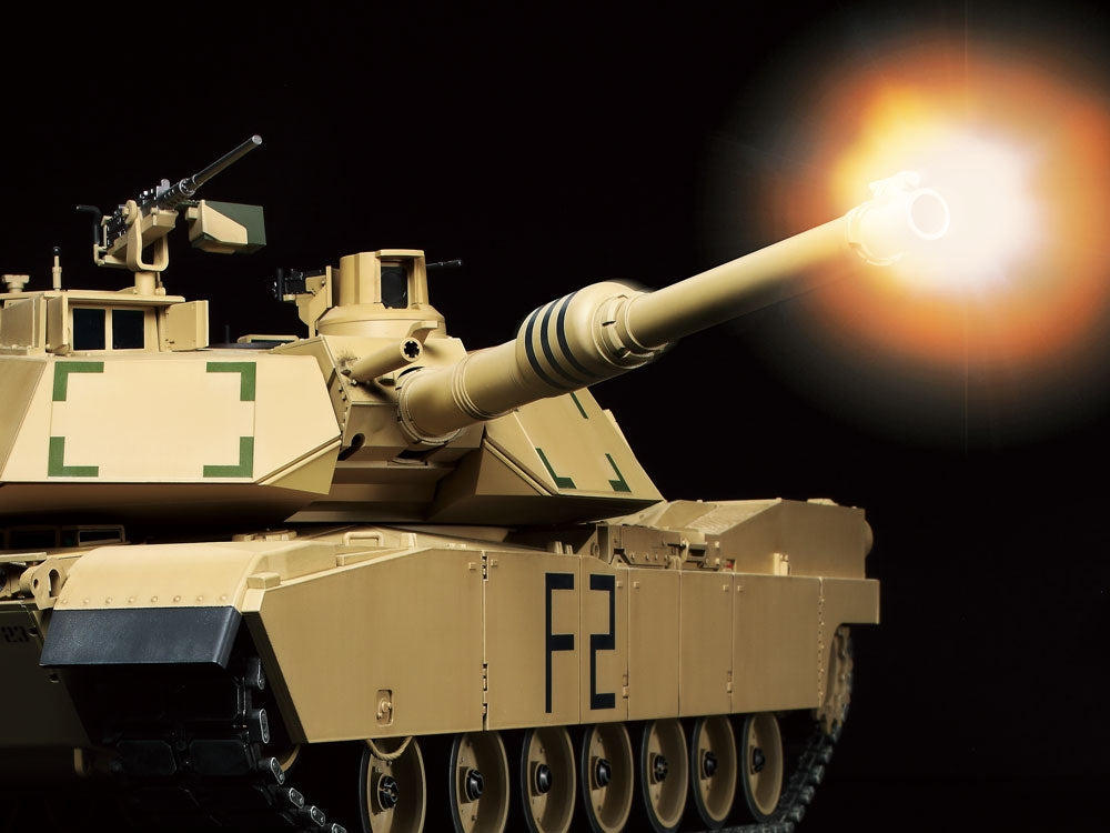 Tamiya RC US M1A2 Abrams Tank w/Option Kit - Item #56041