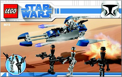 Assassins Droids Battle Pack 8015 | Star Wars | LEGO