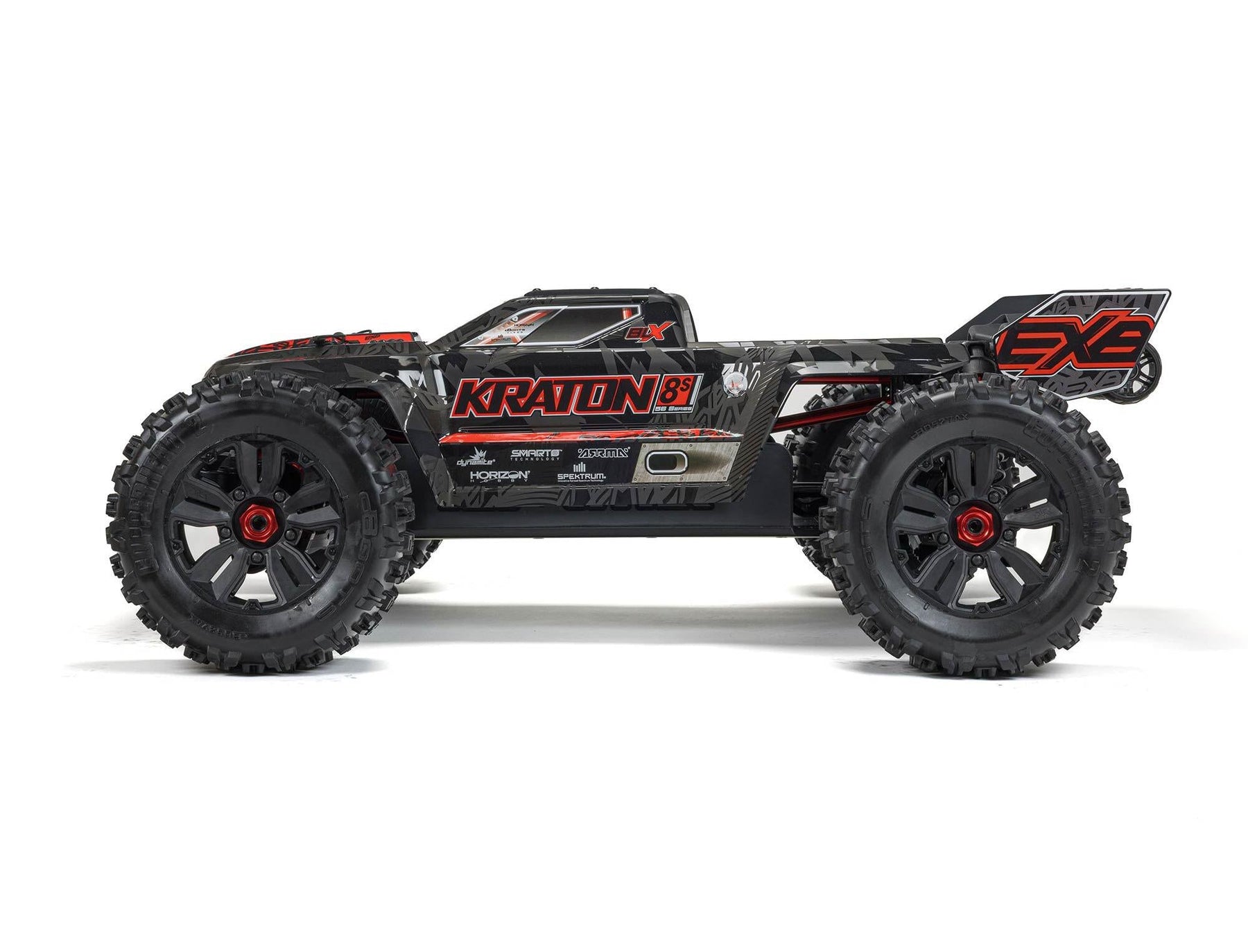 Arrma 1/5 KRATON 4x4 8S BLX EXB Brushless Monster Truck RTR, Black C-ARA5808V2T1