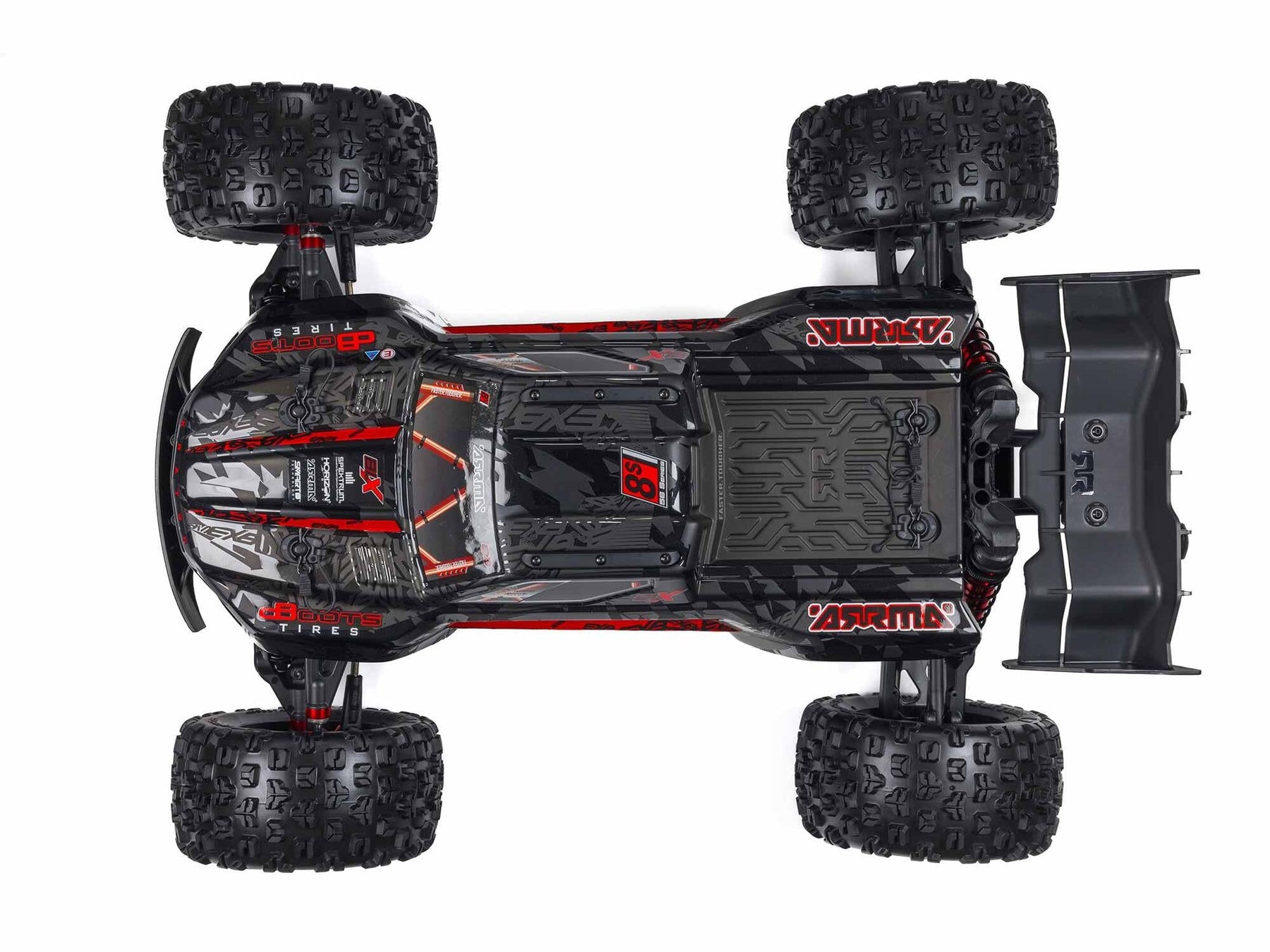 Arrma 1/5 KRATON 4x4 8S BLX EXB Brushless Monster Truck RTR, Black C-ARA5808V2T1
