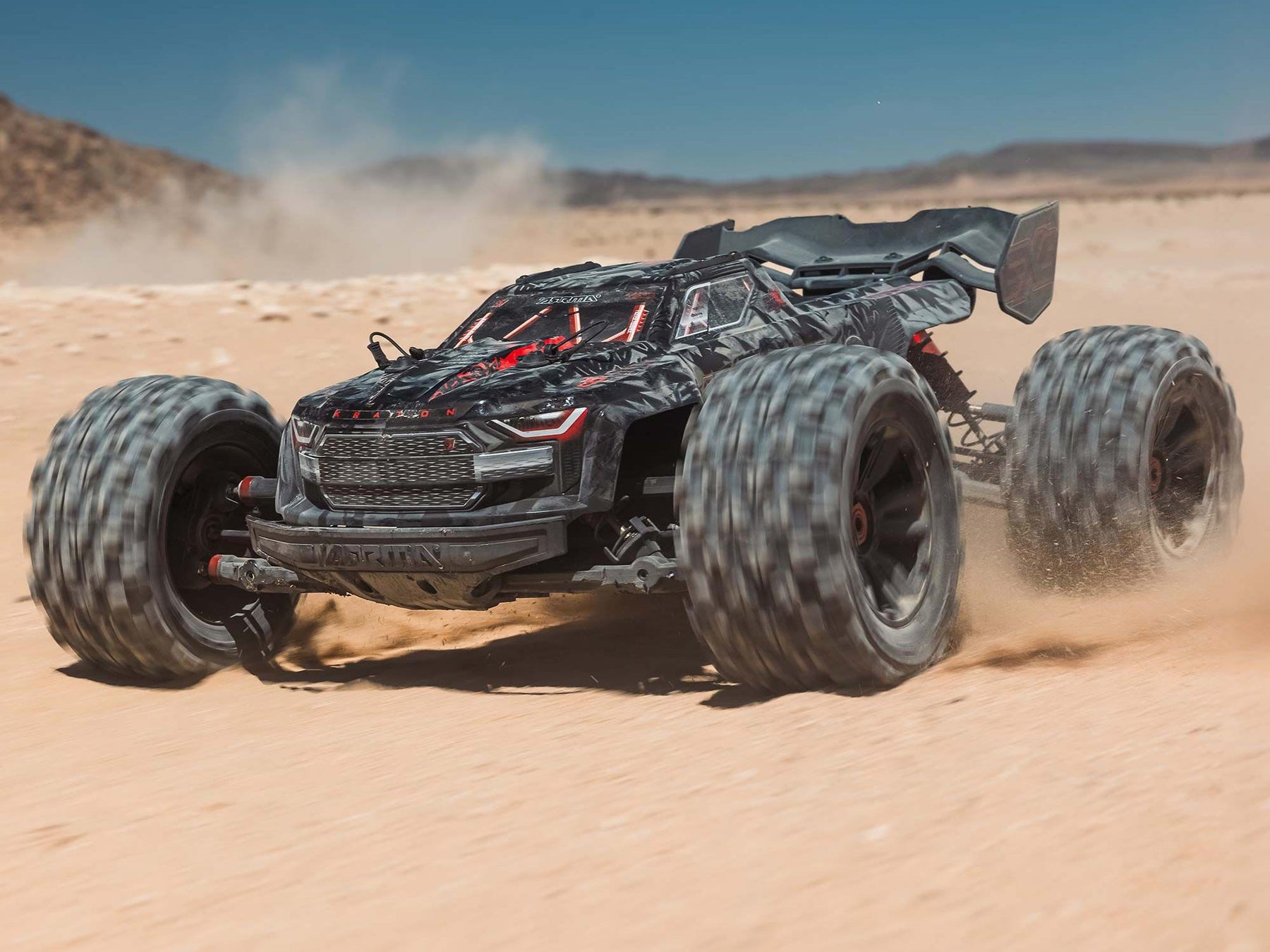 Arrma 1/5 KRATON 4x4 8S BLX EXB Brushless Monster Truck RTR, Black C-ARA5808V2T1