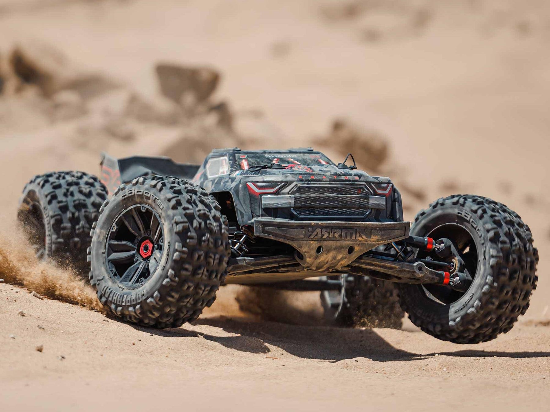 Arrma 1/5 KRATON 4x4 8S BLX EXB Brushless Monster Truck RTR, Black C-ARA5808V2T1