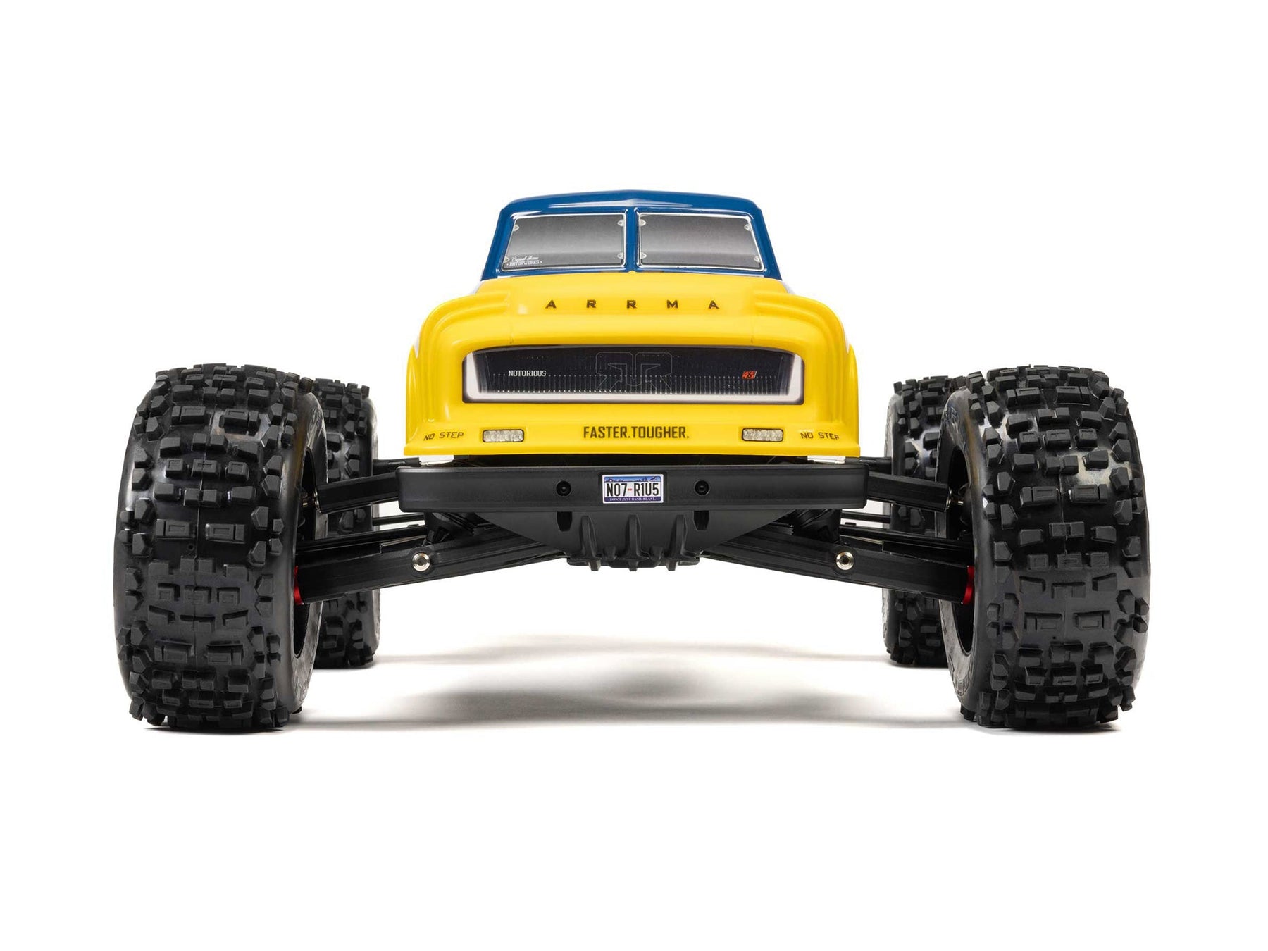 1/8 NOTORIOUS 6S V6 4X4 BLX Stunt Truck RTR - Blue C-ARA8611V6T2