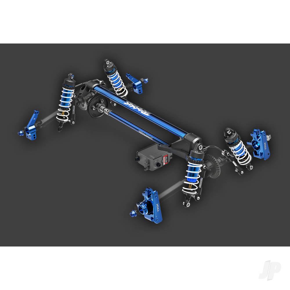 Traxxas Rustler Ultimate 4X4 VXL 1:10 4WD RTR Brushless Electric Short Cou - TRX67097-4-BLUE