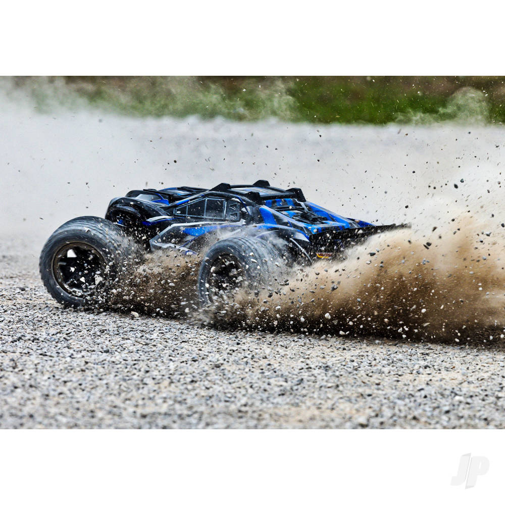Traxxas Rustler Ultimate 4X4 VXL 1:10 4WD RTR Brushless Electric Short Cou - TRX67097-4-BLUE