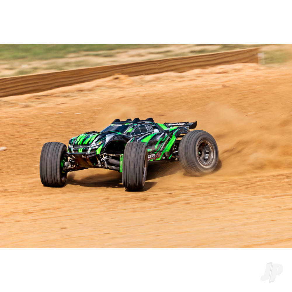 Traxxas Rustler Ultimate 4X4 VXL 1:10 4WD RTR Brushless Electric Short Cou - TRX67097-4-GRN