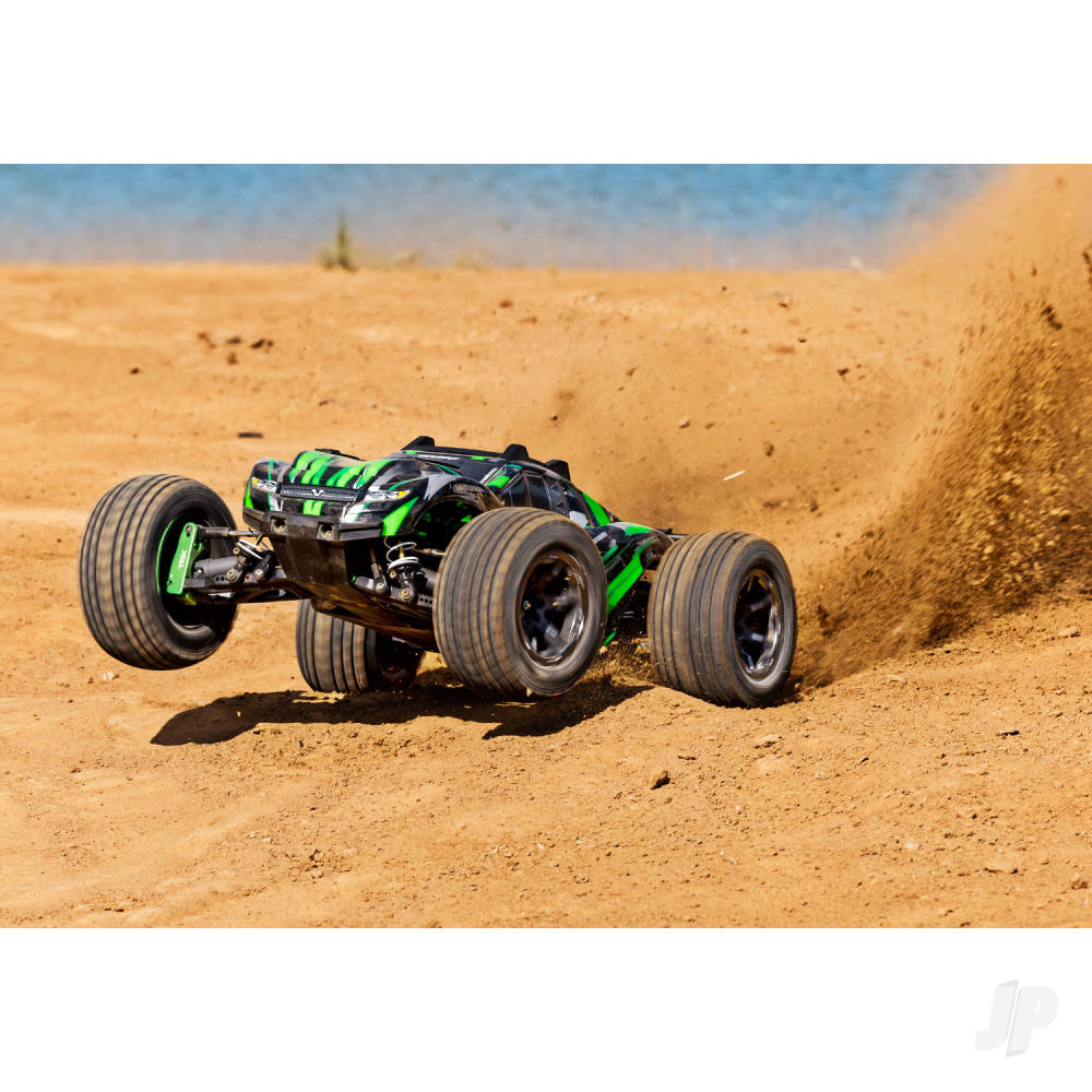 Traxxas Rustler Ultimate 4X4 VXL 1:10 4WD RTR Brushless Electric Short Cou - TRX67097-4-GRN