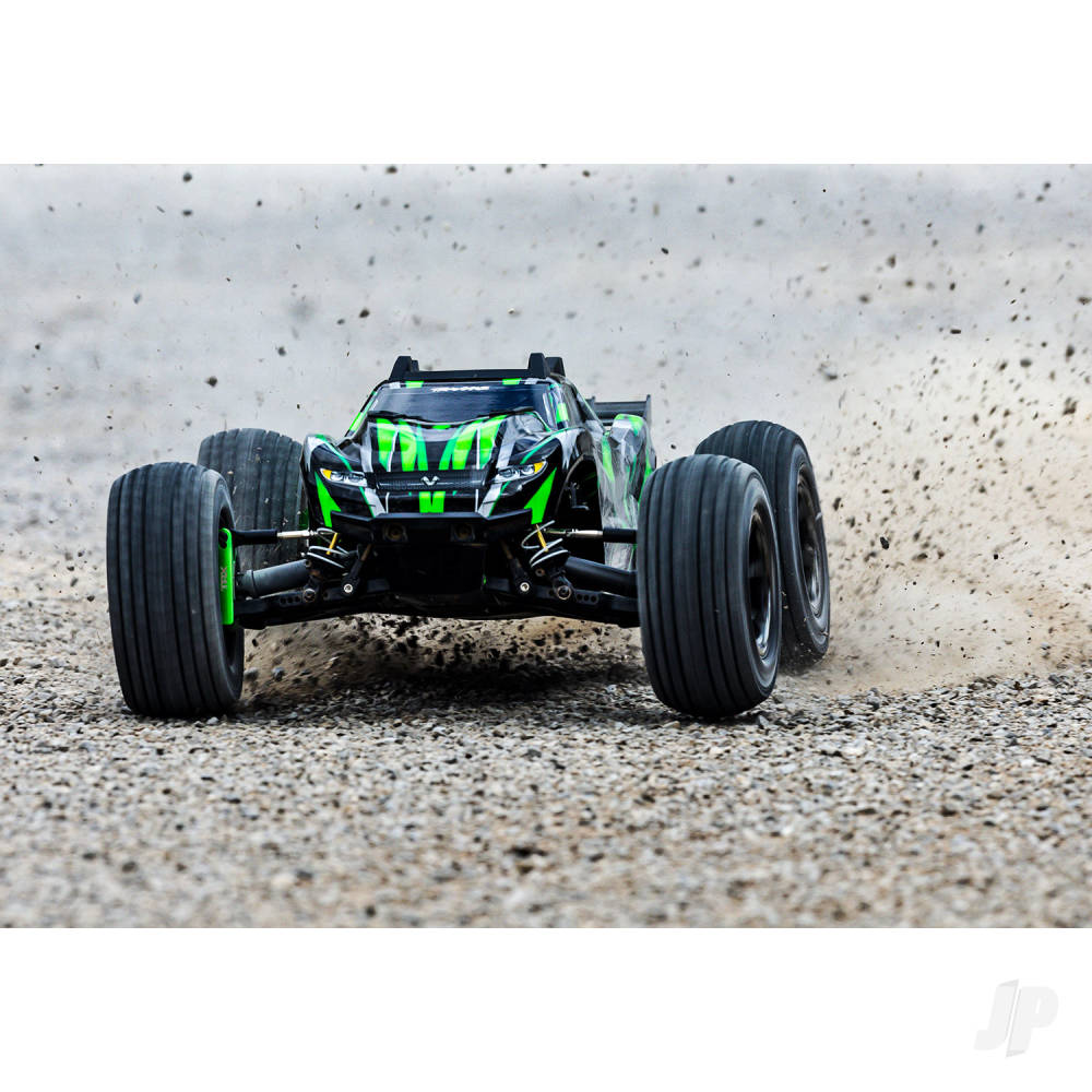 Traxxas Rustler Ultimate 4X4 VXL 1:10 4WD RTR Brushless Electric Short Cou - TRX67097-4-GRN