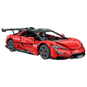 CaDA BYD Yangwang U9 Electric Super Coupé 1:8 3671 Pieces Brick Model Kit C64011W