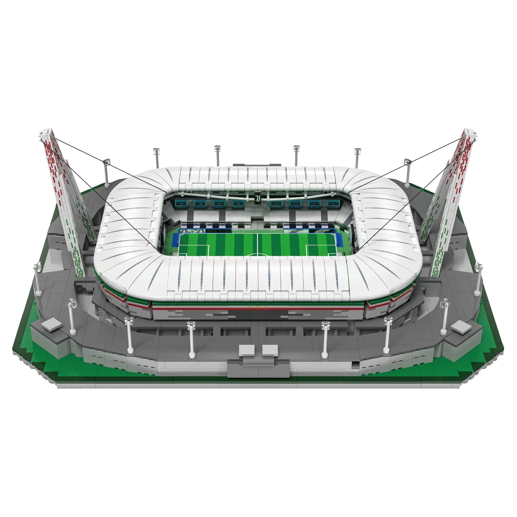 CaDA Juventus Allianz Stadium - Official License - 3638 Pieces Brick Model Kit C66021W