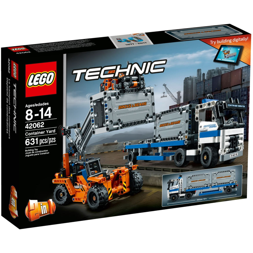 Container Yard 42062 | Technics | LEGO