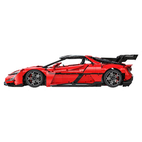 CaDA BYD Yangwang U9 Electric Super Coupé 1:8 3671 Pieces Brick Model Kit C64011W