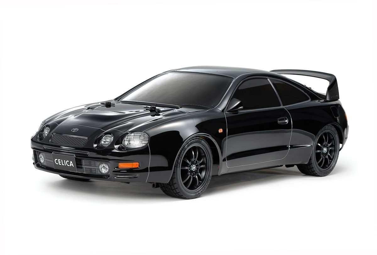 Tamiya RC Toyota Celica GT-Four ST205 Black Painted Body Limited Edition (TT-02) - Item #47510