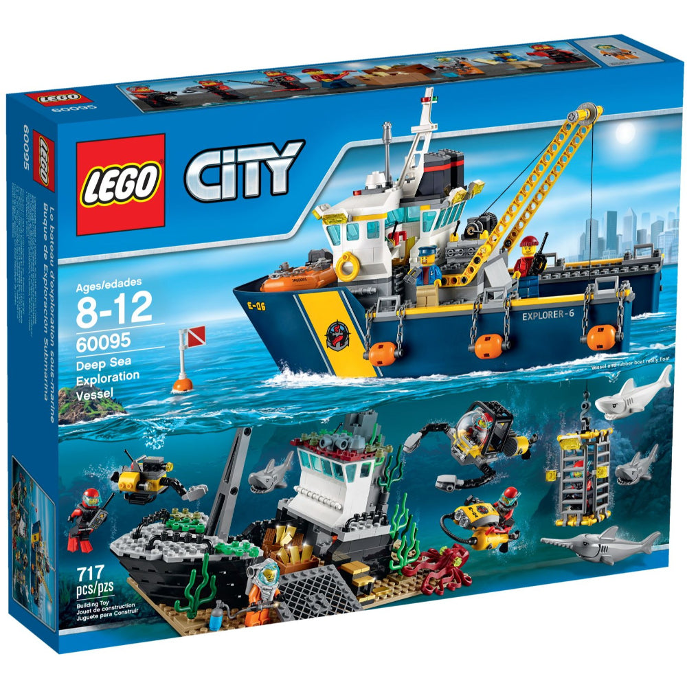 Deep Sea Exploration Vessel 60095 | City | LEGO