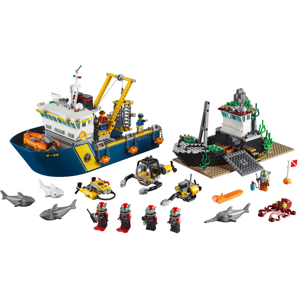 Deep Sea Exploration Vessel 60095 | City | LEGO