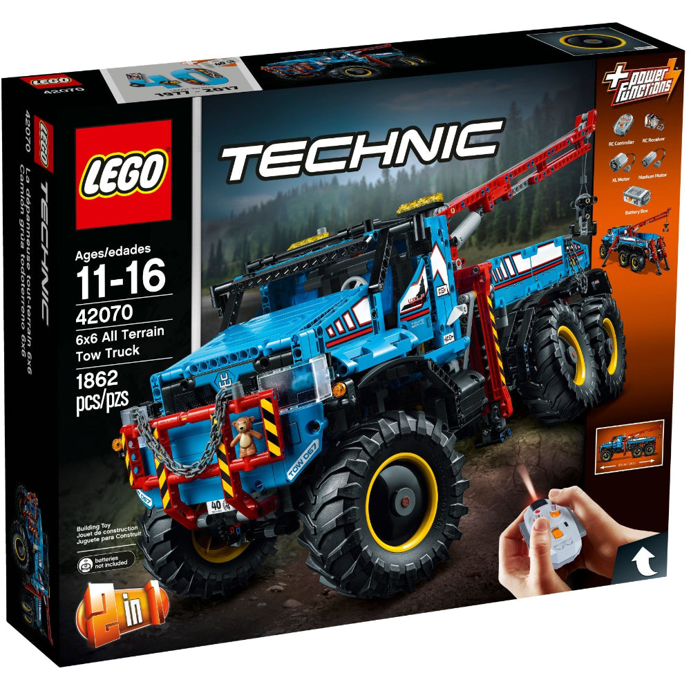 All Terrain Tow Truck 6x6 42070 | Technics | LEGO