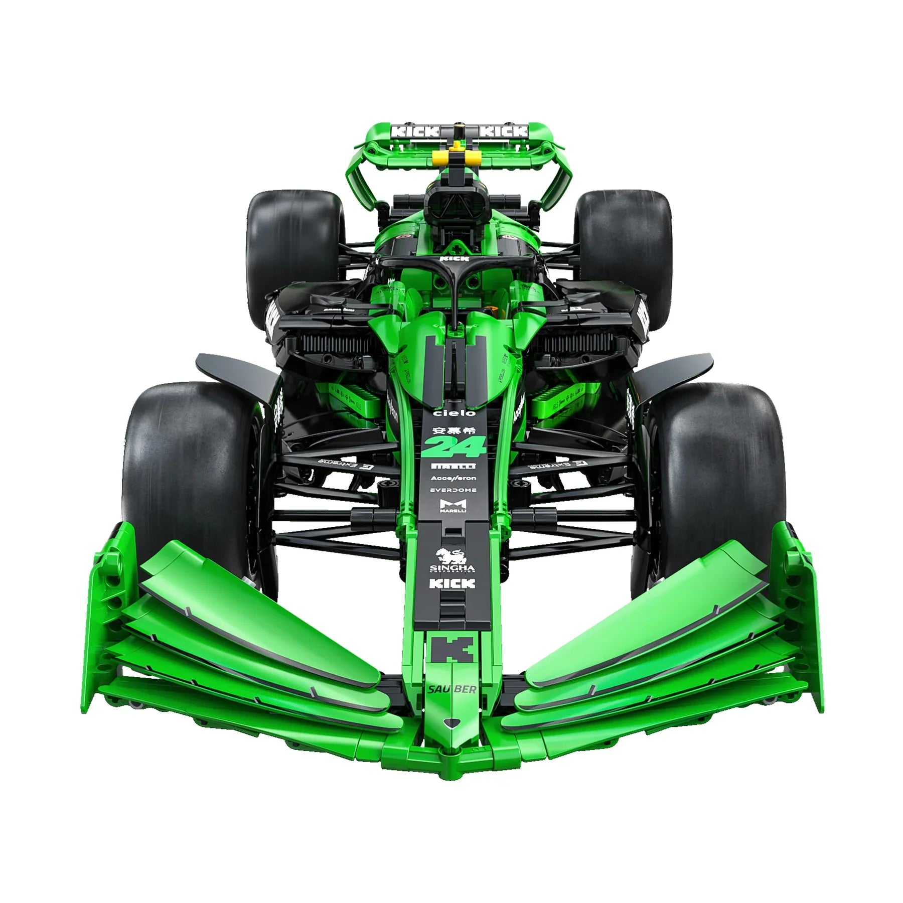 CaDA Kick Sauber F1 Team C44 (2024) 1:8 2553 Pieces Brick Model Kit C64010W