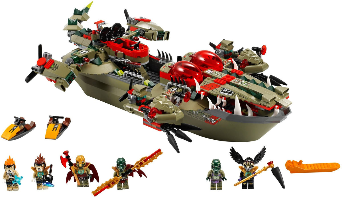Craggers Command Ship 70006 | Legends Of Chima | LEGO