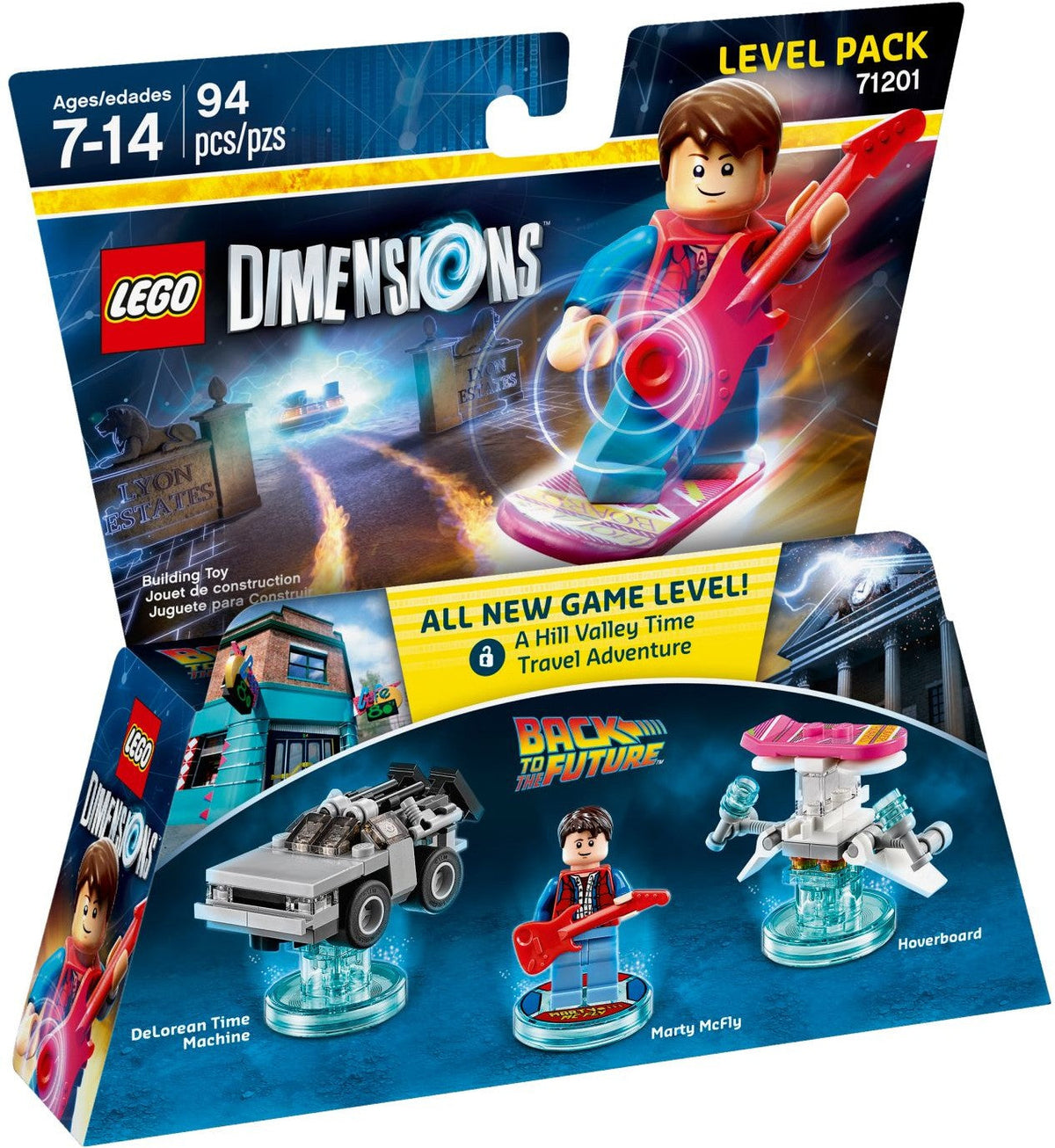 Back to the Future-Level Pack 71201 | Dimension Team Pack | LEGO