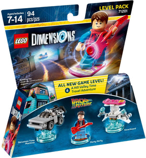 Back to the Future-Level Pack 71201 | Dimension Team Pack | LEGO