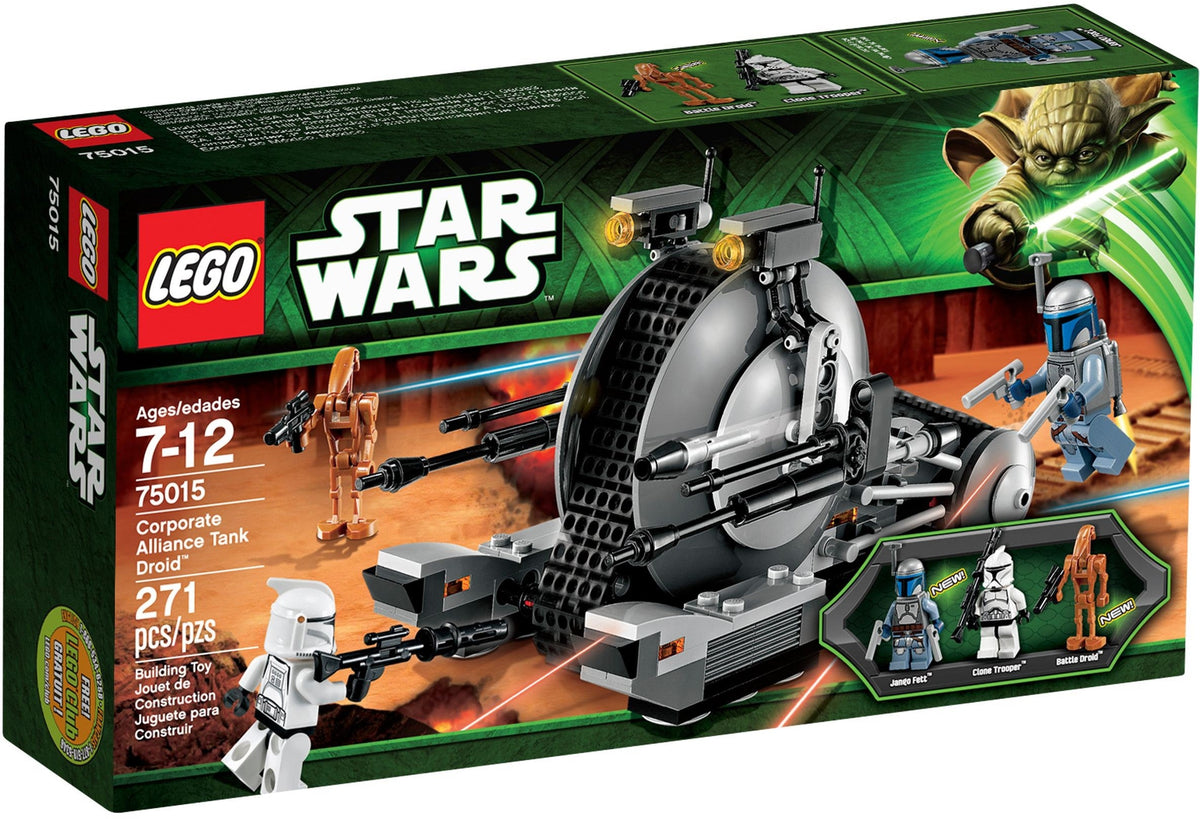 Corporate Alliance Tank Droid 75015 | Star Wars | LEGO