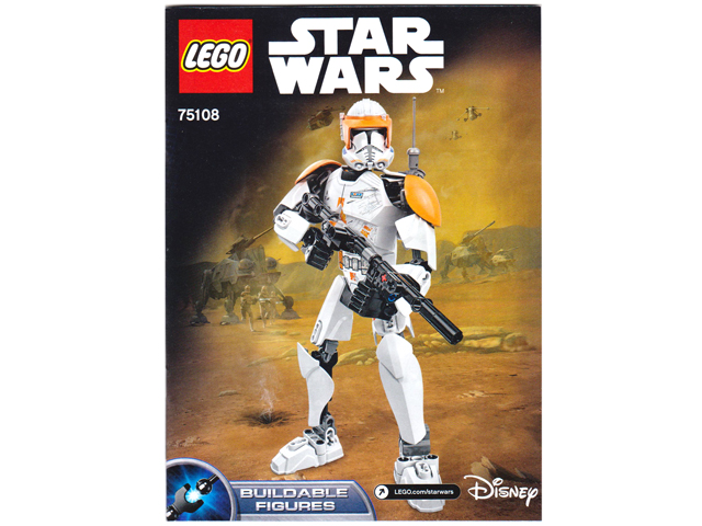 Clone Commander Cody Buildable Figure 75108 | Star Wars | LEGO