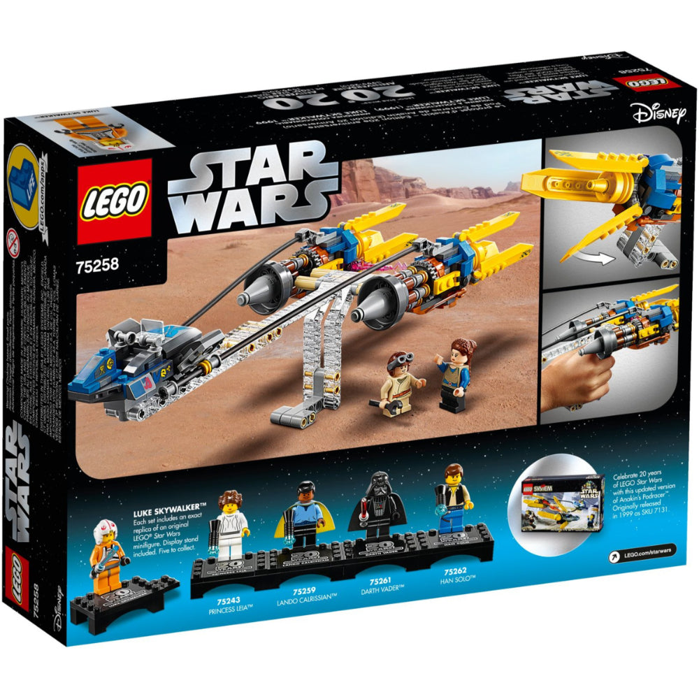 Anakin's Podracer – 20th Anniversary Edition 75258 | Star Wars | LEGO