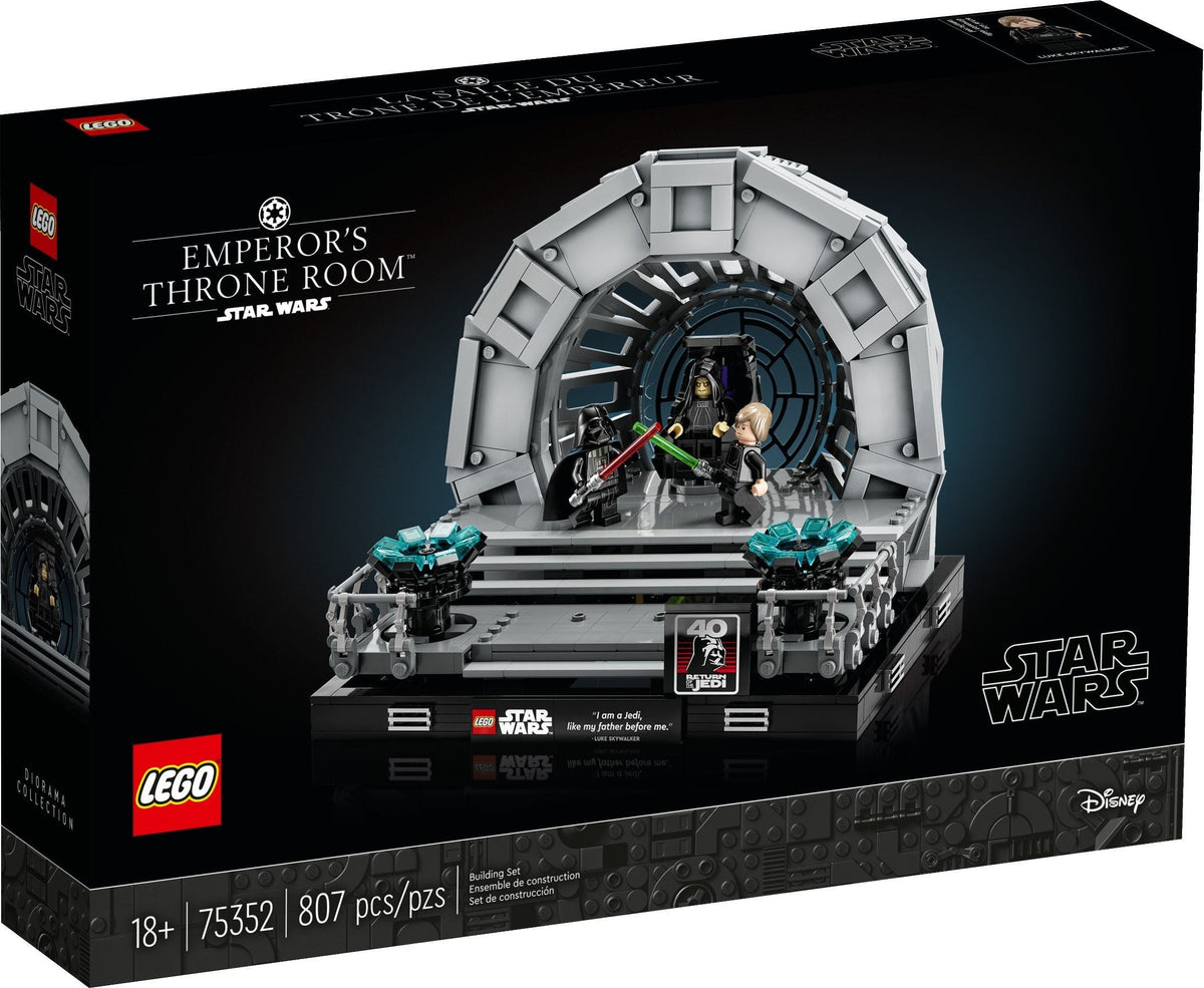 Emperors Throne Room 75352 | Star Wars | LEGO