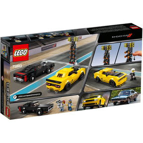 2018 Dodge Challenger SRT Demon and 1970 Dodge Charger R/T 75893  | Speed Champions | LEGO