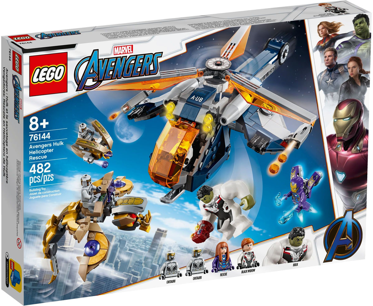 Avengers Hulk Helicopter Rescue 76144 | Marvel Super Heroes | LEGO
