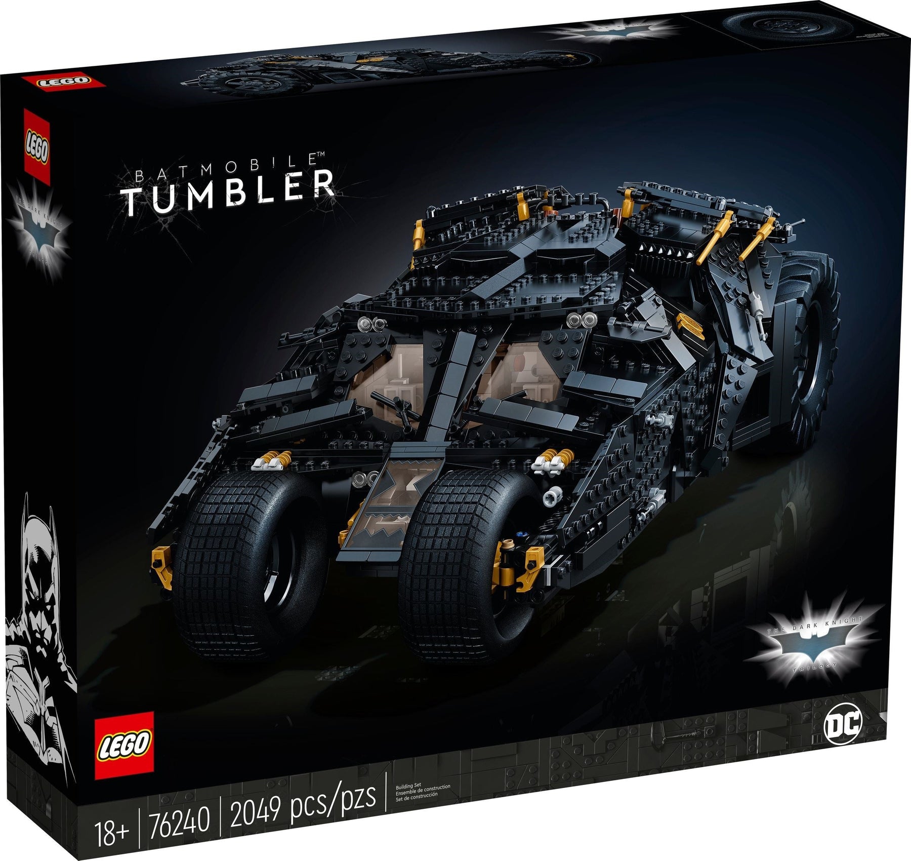 Batman Batmobile Tumbler 76240 | Marvel Super Heroes | LEGO