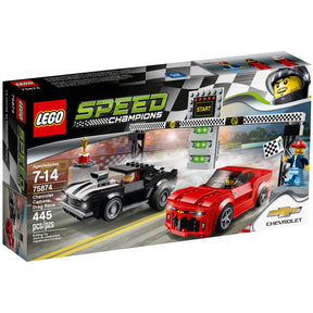 Chevrolet Camaro Drag Race 75874 | Speed Champions | LEGO
