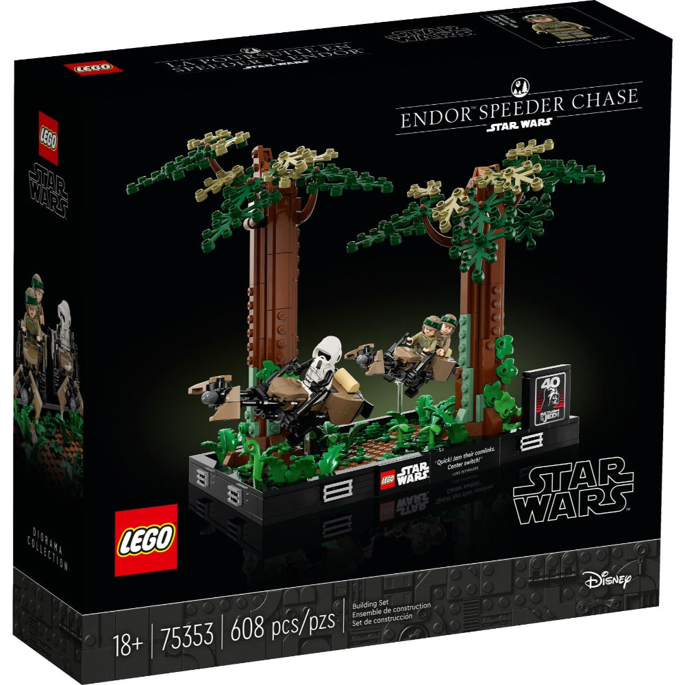 Endor Speeder Chase Diorama 75353 | Star Wars | LEGO