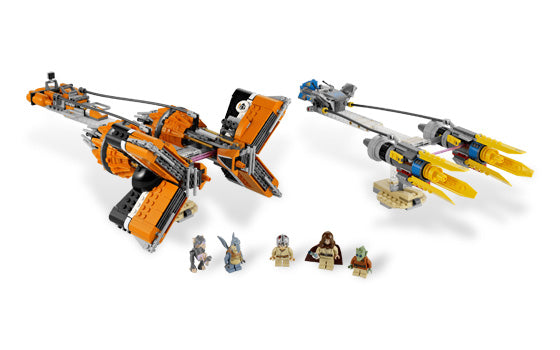 Anakin Skywalker and Sebulba's Podracers 7962 | Star Wars | LEGO
