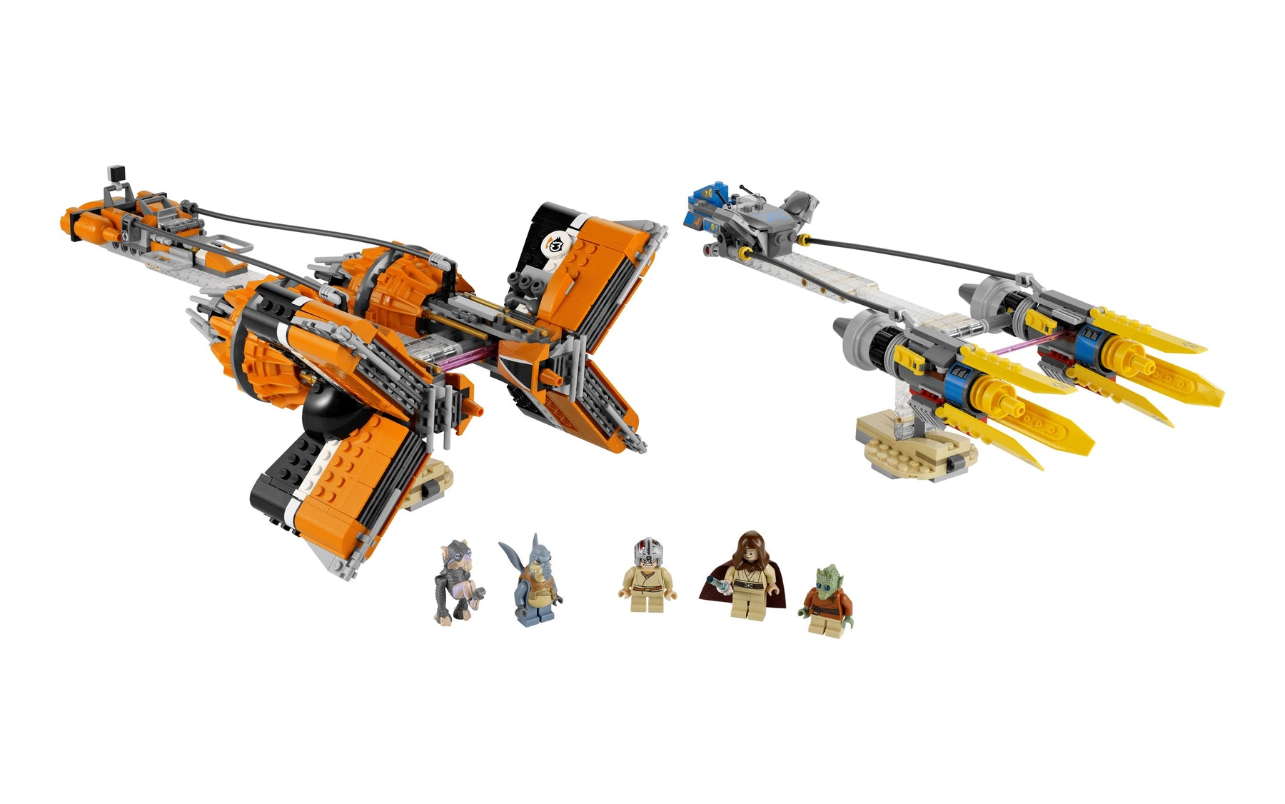 Anakin Skywalker and Sebulba's Podracers 7962 | Star Wars | LEGO