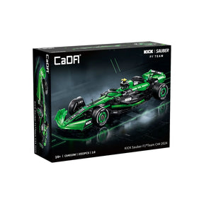 CaDA Kick Sauber F1 Team C44 (2024) 1:8 2553 Pieces Brick Model Kit C64010W