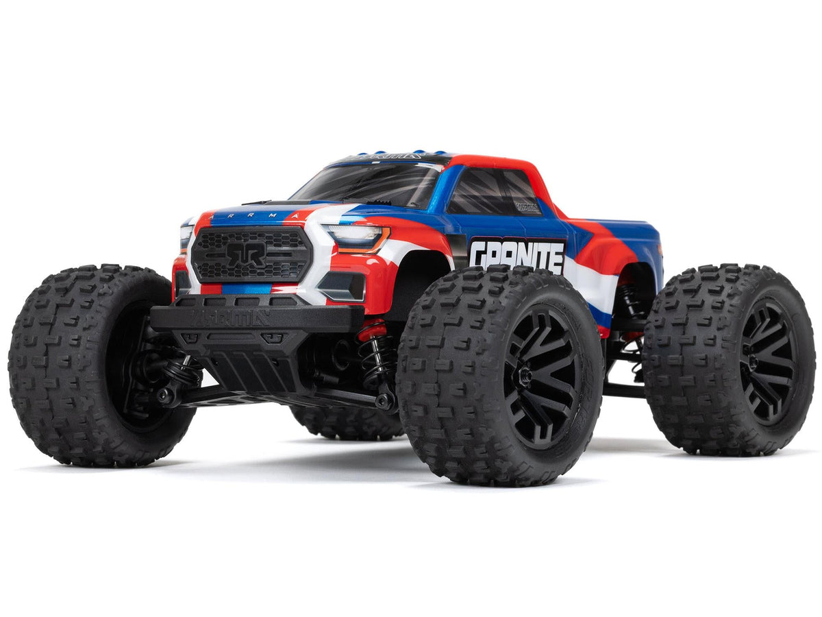 Arrma 1/18 Granite Grom 4Wd Mt RTR Mega W/Lipo Batt/Usb Chg Blue - C-ARA2102T1