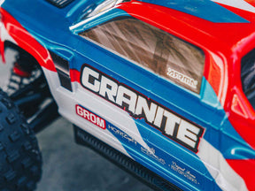 Arrma 1/18 Granite Grom 4Wd Mt RTR Mega W/Lipo Batt/Usb Chg Blue - C-ARA2102T1
