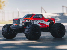 Arrma 1/18 Granite Grom 4Wd Mt RTR Mega W/Lipo Batt/Usb Chg Red C-ARA2102T2