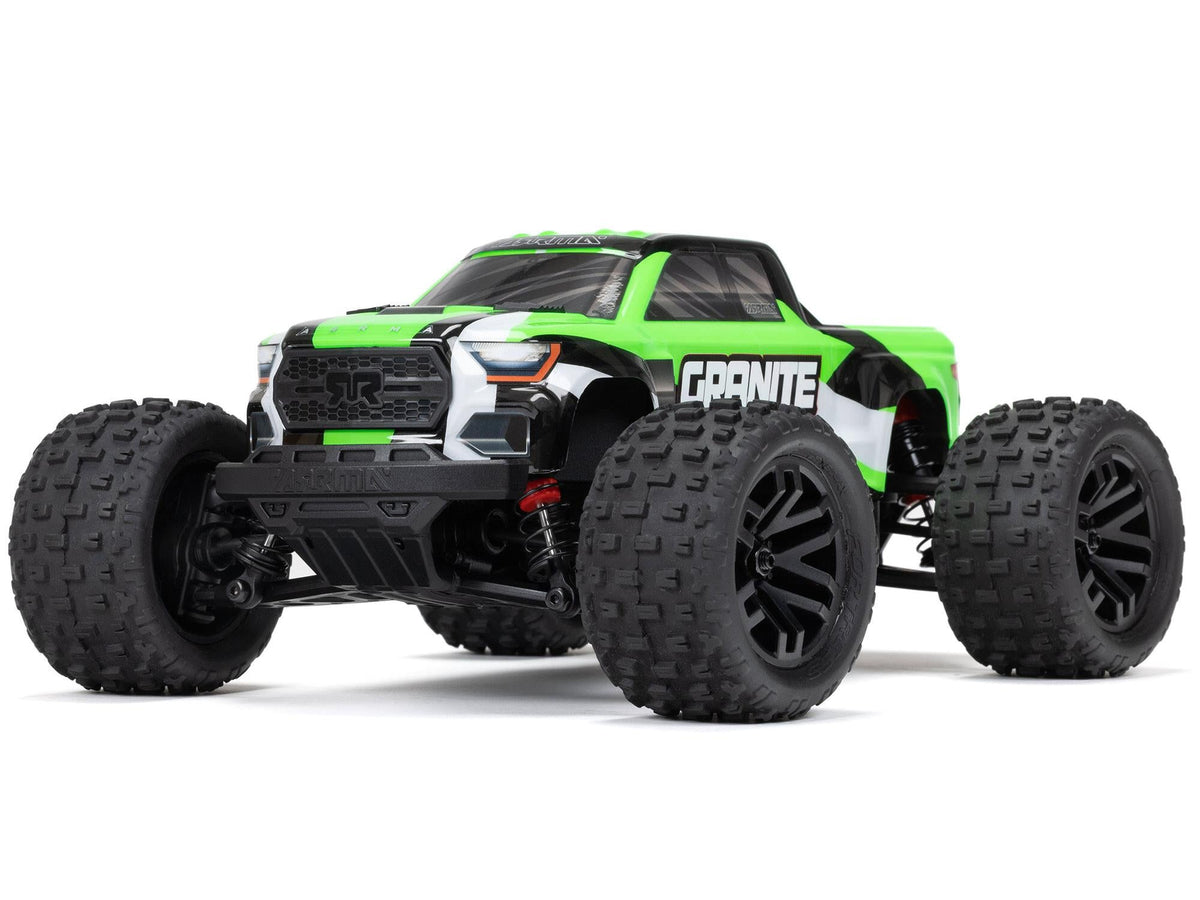 Arrma 1/18 Granite Grom 4Wd Mt RTR Mega W/Lipo Batt/Usb Chg Green-C-ARA2102T3