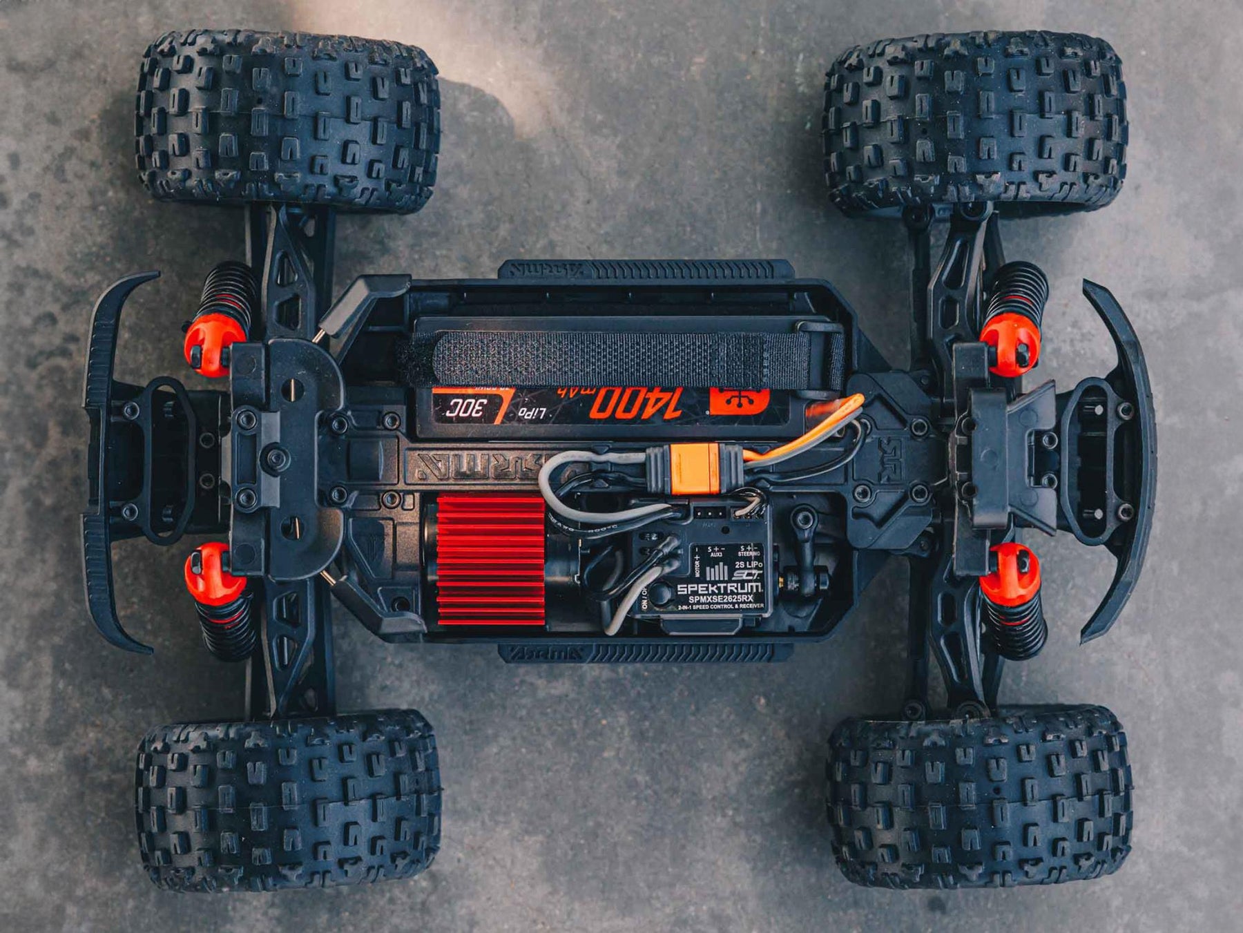 Arrma 1/18 Granite Grom 4Wd Mt RTR Mega W/Lipo Batt/Usb Chg Green-C-ARA2102T3