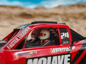 Arrma 1/18 Mojave Grom Mega 380 Brushed 4X4 Small Scale Desert Truck RTR Red C-ARA2104T1