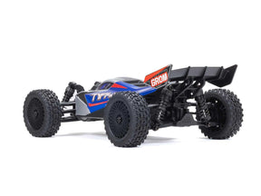 Arrma 1/18 Typhon Grom 4Wd Smart Rtr W/Lipo Batt/Usb Chg Blue/Silv C-ARA2106T1