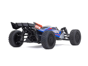 Arrma 1/18 Typhon Grom 4Wd Smart Rtr W/Lipo Batt/Usb Chg Blue/Silv C-ARA2106T1