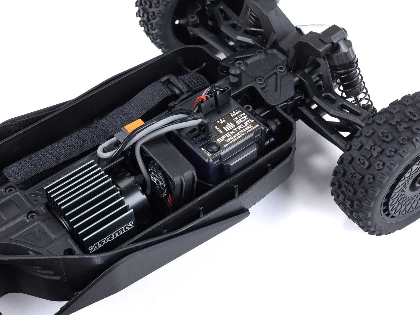 Arrma 1/18 Typhon Grom 4Wd Smart Rtr W/Lipo Batt/Usb Chg Blue/Silv C-ARA2106T1
