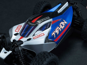 Arrma 1/18 Typhon Grom 4Wd Smart Rtr W/Lipo Batt/Usb Chg Blue/Silv C-ARA2106T1