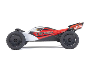 Arrma 1/18 Typhon GROM 4wd Smart RTR w/Lipo Batt/USB Chg Red/White C-ARA2106T2