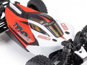 Arrma 1/18 Typhon GROM 4wd Smart RTR w/Lipo Batt/USB Chg Red/White C-ARA2106T2